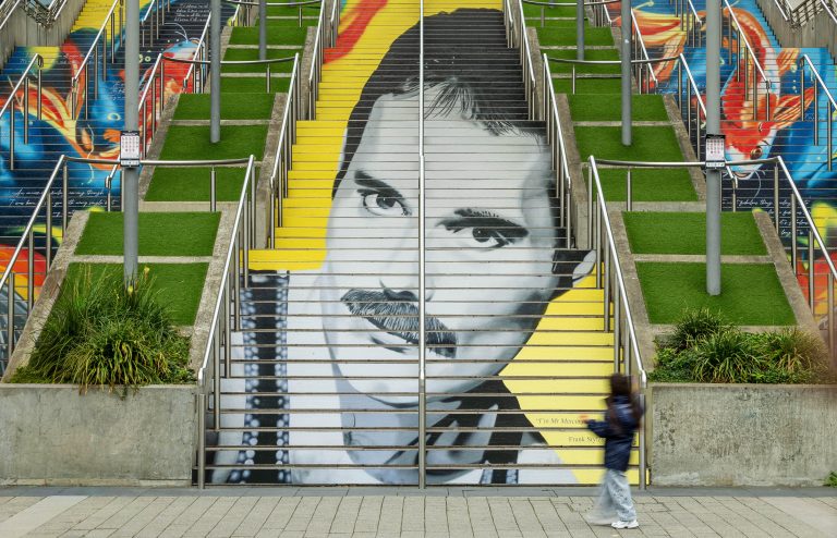 Wembley Park Unveils Spectacular 30Ft Anamorphic Freddie Mercury Mural For Music Legend’s 80th Birthday