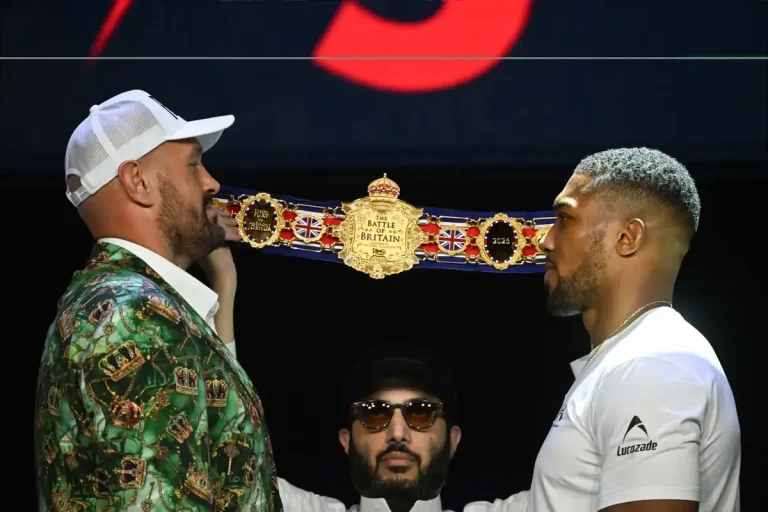 ‘It’s One And Done’ – No Rematch Clause For Tyson Fury-Anthony Joshua Fight